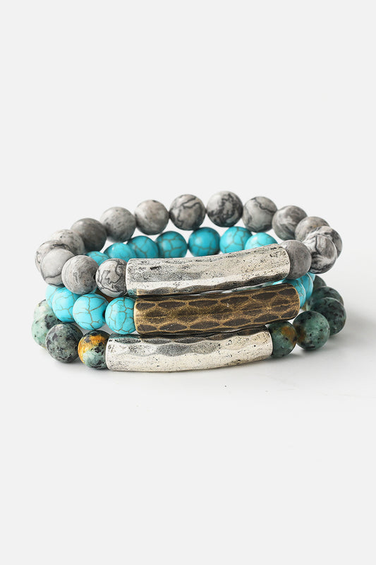 Natural Stone Beaded Bracelets