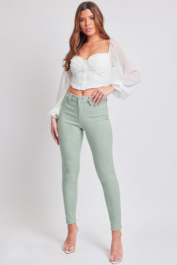 YMI Jeanswear Hyperstretch Jade Mid-Rise Skinny Jeans