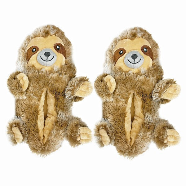 Sloth Hugs - Women's Fluffy House Slippers