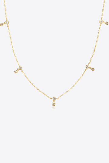 Zircon 925 Sterling Silver Necklace